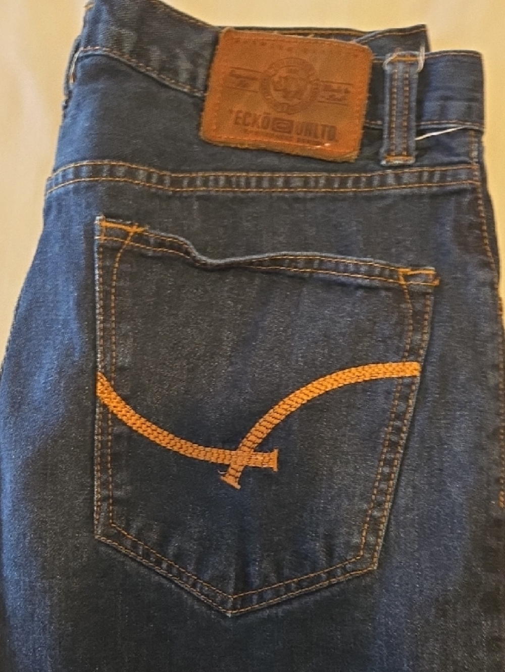 Blue Denim Jeans Trio - Classic Dark & Medium Blue - Picture 2 of 8